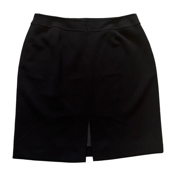 Tahari ASL Skirt Black Knee Length A-Line Business Career Work Skirt Size 14 - Picture 6 of 11